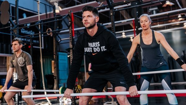 Groepslessen bij The Kettlebell Club in Nijmegen.