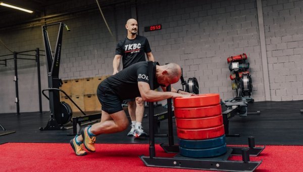 Hybrid training bij The Kettlebell Club in Nijmegen.