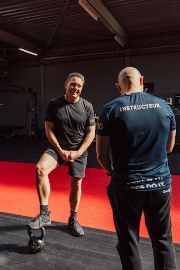 Mathieu van der Post is instructeur bij The Kettlebell Club Nijmegen.